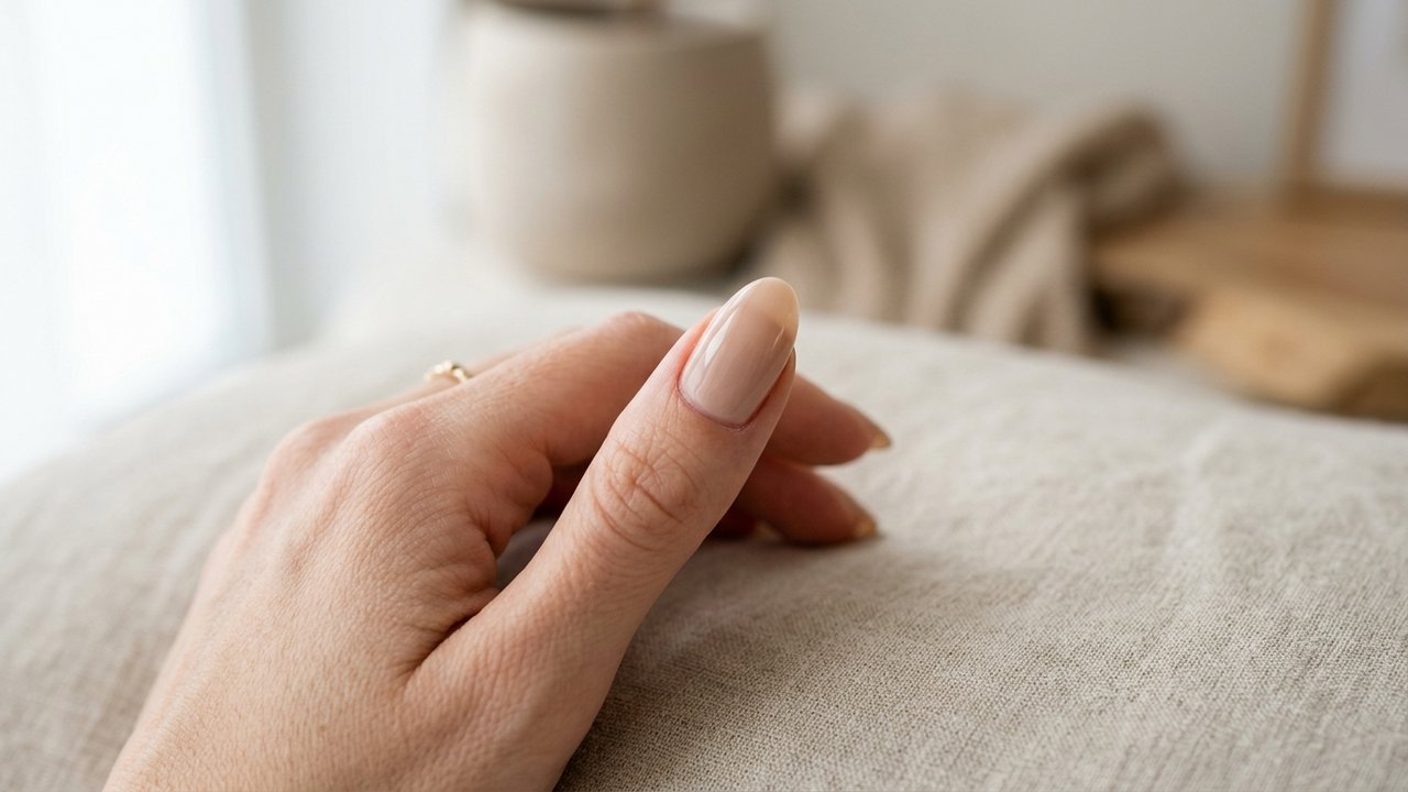 Bordage correct du vernis semi-permanent sur le bord libre de l'ongle