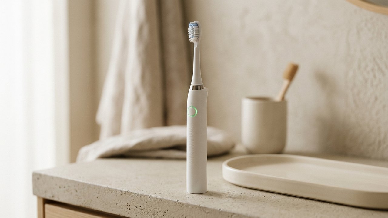 Brosse à dents électrique avec capteur de pression intégré