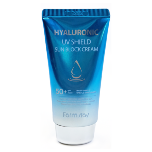Crème solaire SPF50+ Hyaluronic UV Shield Sun Block Cream - FARM STAY