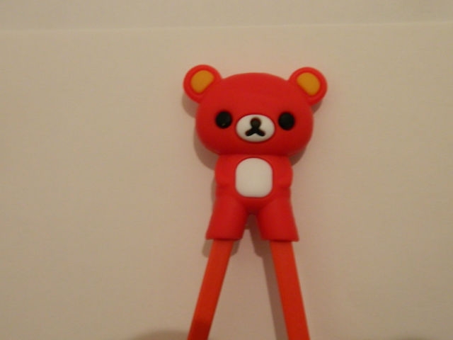 Baguettes Japonaises Rillakuma rouge