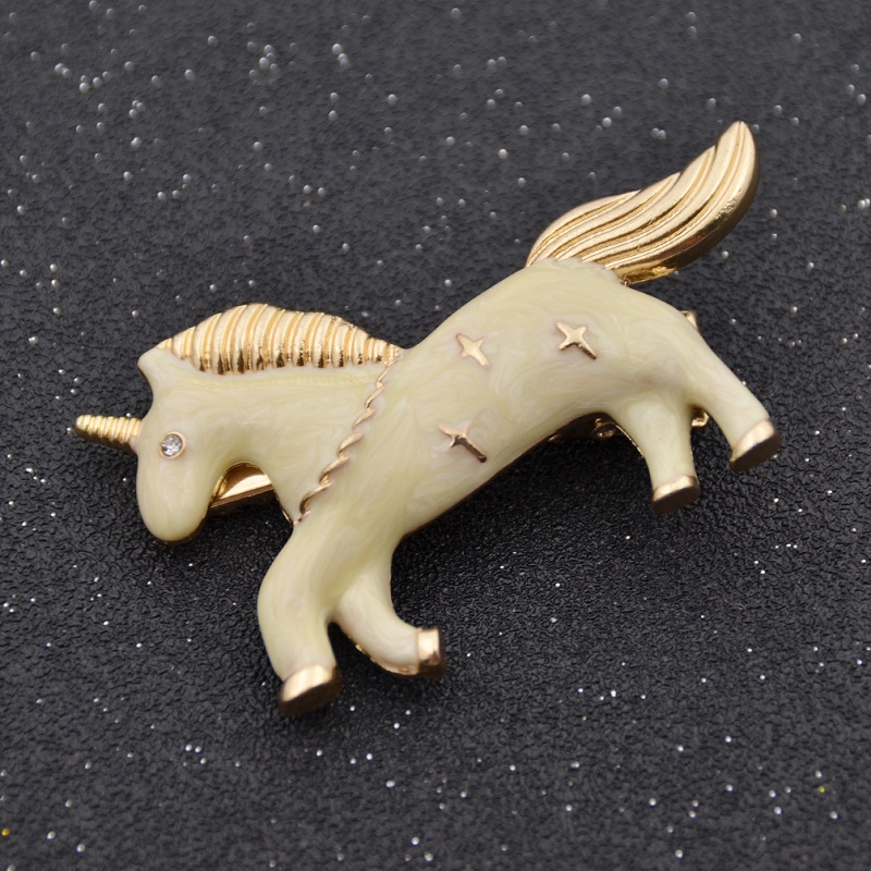 Barette Licorne Pastel 8