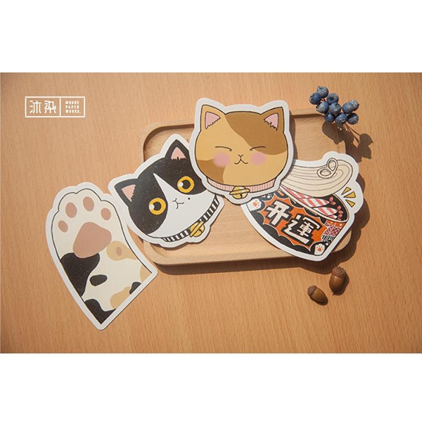 30 Cartes postales Japonaises Chat