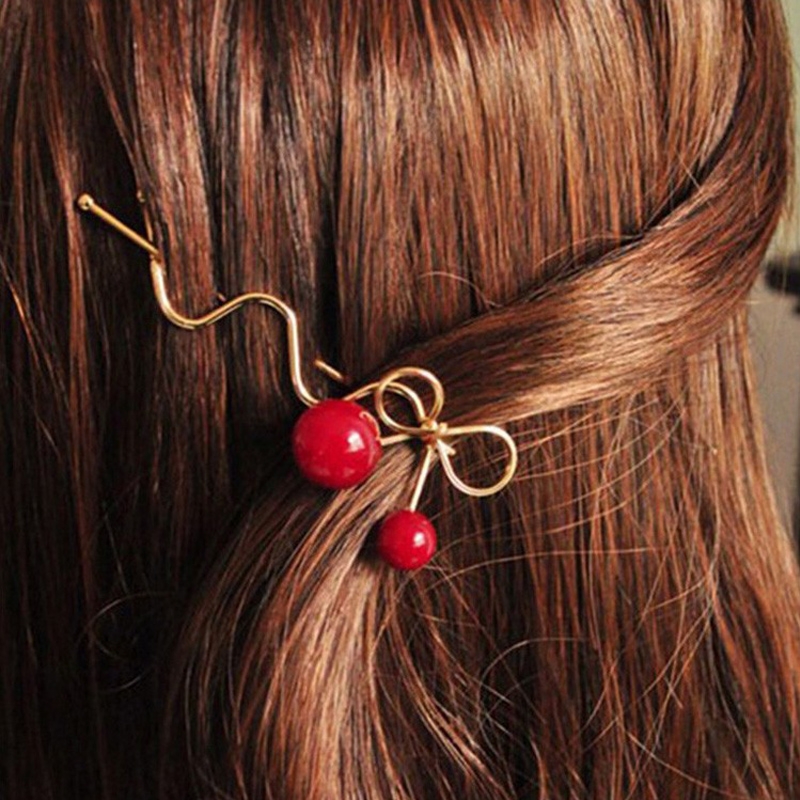 Barrette Cerise 2