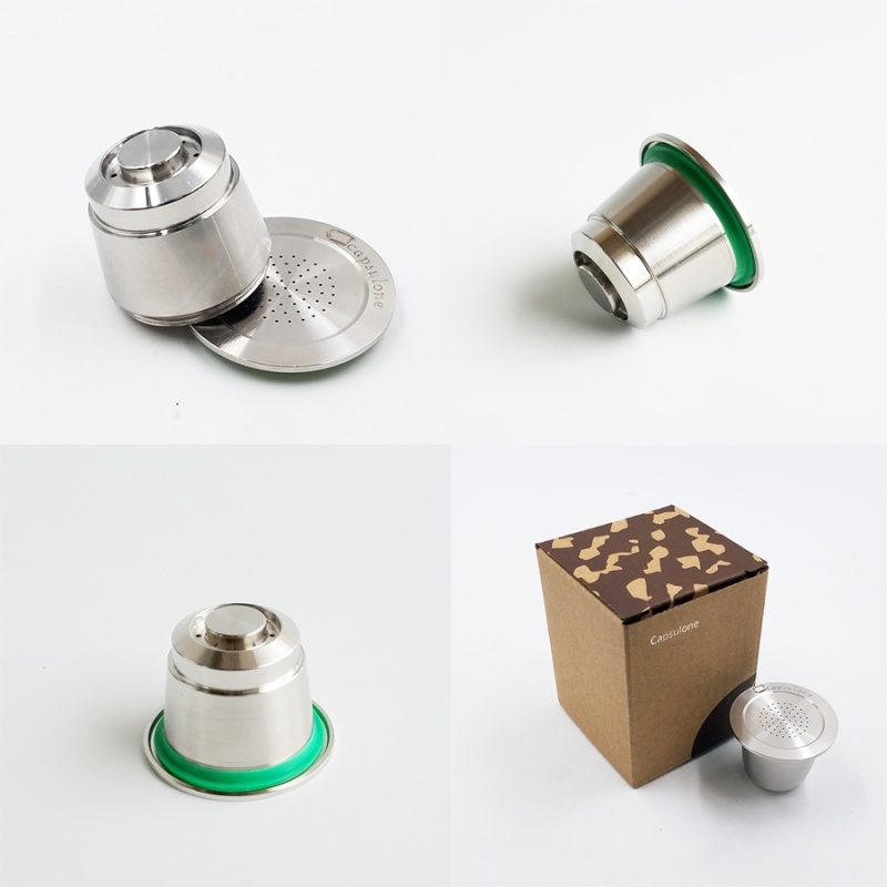 Capsule en Acier Compatible Nespresso