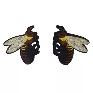 Paire de patchs Abeilles 2