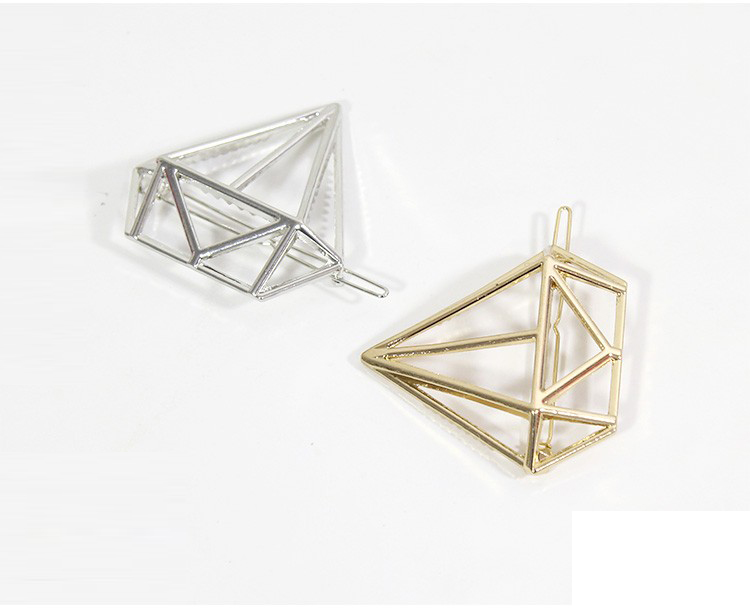 Barrette Diamond Géométrique 2