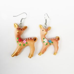 Boucles d'Oreilles Coréennes Bambi