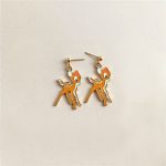 Boucles d'Oreilles Coréennes Bambi