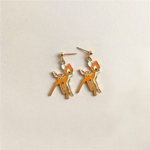 Boucles d'Oreilles Coréennes Bambi 3