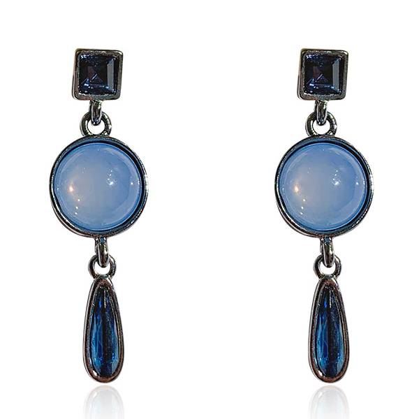 Boucles d'Oreilles Coréennes vintage Goutte d'eau 5