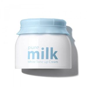 THE SAEM Crème Coréenne éclaircissante Pure Milk White Tone Up