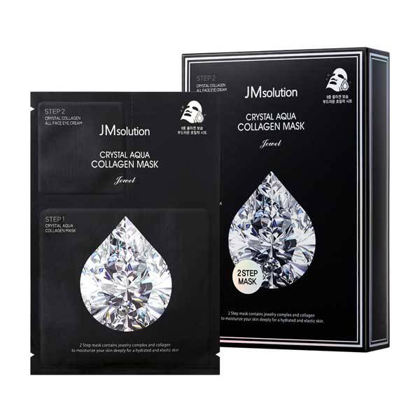 Masque 2 temps hydratation et fermeté Crystal Aqua Collagen 2
