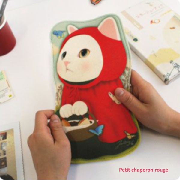 Pochette Kawaii Maxi Dolly en Feutre 3