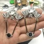 Boucles d'Oreilles Chauve-souris