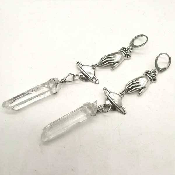 Boucles d'Oreilles Saturne 4