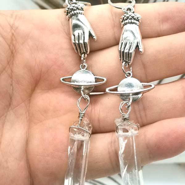 Boucles d'Oreilles Saturne 3