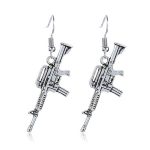 Boucles d'Oreilles Fusil d'assaut