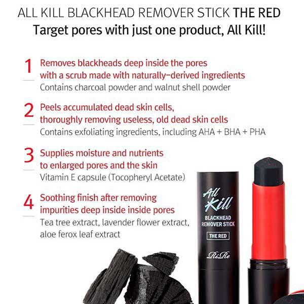 Stick anti points noirs All Kill Blackhead Remover Stick The Red