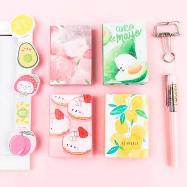 Carnet 6 volets Fruits 3
