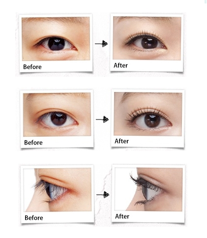 Mascara noir avec micro brosse pour un effet cil à cil