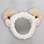 Bandeau Coréen 3D Capricorne blanc