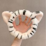 Bandeau Coréen 3D Tigre Blanc