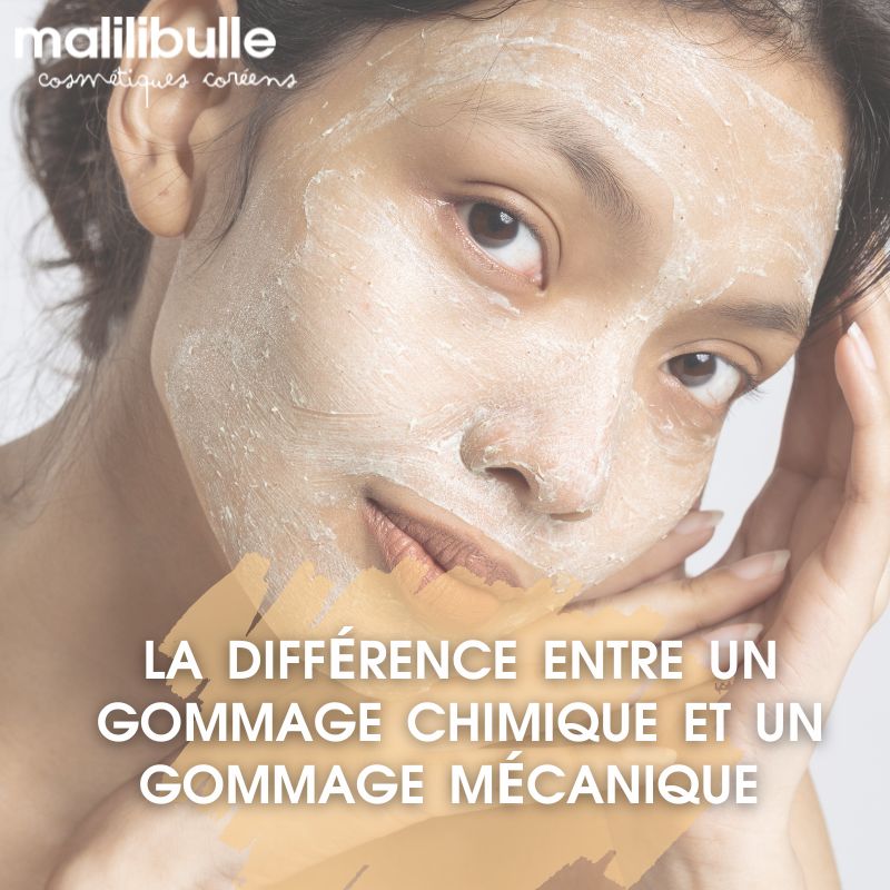image article - gommage chimique et mécanique Malilibulle
