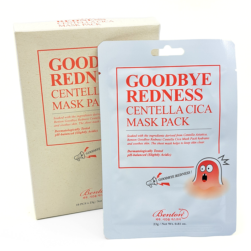 Masque Goodbye Redness Centella Cica anti-rougeurs - BENTON